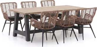Intenso Furniture + 15% kassakorting | Intenso Asti/Bresimo 260cm dining tuinset 7-delig
