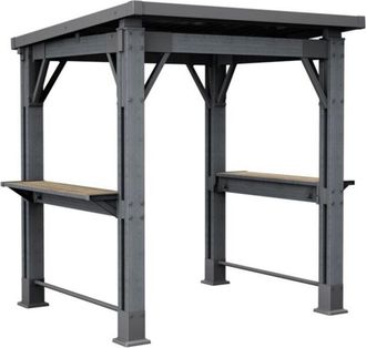 Keter Signature Grill Gazebo - Ashwood Brown