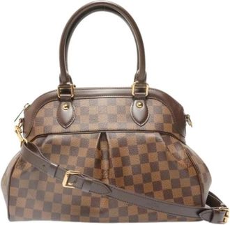 Louis Vuitton Pre-owned Handbags, female, Brown, Size: ONE SIZE Pre-owned Damier Canvas Handbag