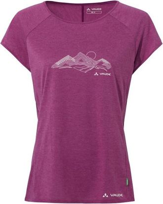 Vaude Tekoa T-Shirt II Funktionsshirt f&uuml;r Damen | lila