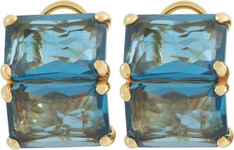 Ippolita Pre-Owned Ippolita 18K Yellow Gold Topaz Earrings IP36 051426