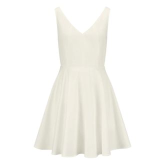 Nicowa Dames, Jurken, Wit, Maat: M Viscose