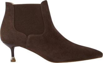 Liu Jo My Deva 04 Enkellaars - Dames - Laarzen met Hak - Bruin - 37 EU - Leer - Schoenen