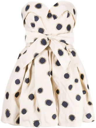 Bambah polka dot dress - Neutrals