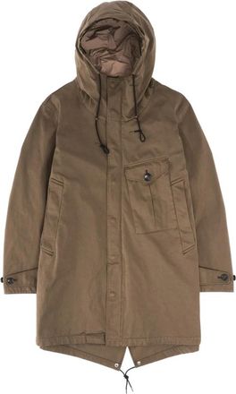 Ten c Cyclone Parka - Heren - Parka Jassen - Groen - M - Polyester - Jassen