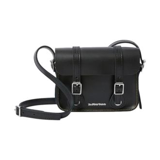 Dr. Martens Mini Leather Satchel Bag - female - Dr. Martens - Cross Body Bags - Black - ONE SIZE - Bags