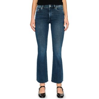 DL1961 Bridget Instasculpt Raw Hem High Waist Ankle Bootcut Jeans in Seacliff at Nordstrom Rack, Size 29