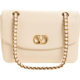 Valentino Garavani Djuna Shoulder Bag in White at Nordstrom