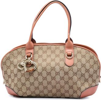 Gucci Pre-owned Gucci GG Canvas Heart Bit Satchel Ladies P45QKW2U737Z8Z4P