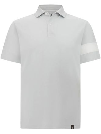 Boggi Milano S.Caf&egrave; High-Performance polo shirt - Grey