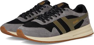 Gola Delta Mens Shoes Black/Ash/Khaki : 10.5 D - Medium, Synthetic