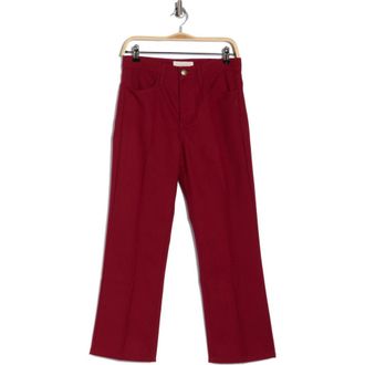 The Great. The Kevin High Waist Ankle Pants in Currant at Nordstrom Rack, Size 25