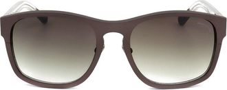Linda Farrow KRIS VAN ASSCHE KVA3 C3 Mens Sunglasses Brown Size 54