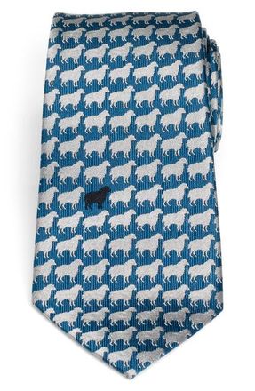 Cufflinks Inc. Black Sheep Silk Tie in Blue at Nordstrom