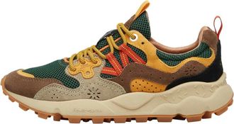 Flower Mountain Suede and technical fabric sneakers Yamano 3 UNI - unisex - Sneakers - Veelkleurig - 35 EU - Su&egrave;de - Schoenen