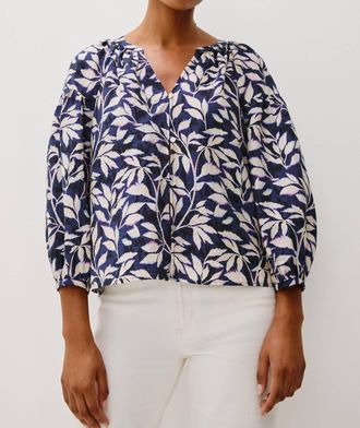 Rails Vasia Top In Navy Vines