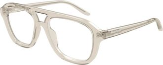 Balenciaga Aviator Frame - unisex - Accessoires - Grijs - Maat: 55 MM