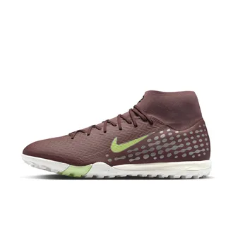Nike Mens Mercurial Superfly Academy Kylian Mbapp&eacute; Turf High-Top Soccer Shoes in Brown | FQ8333-200