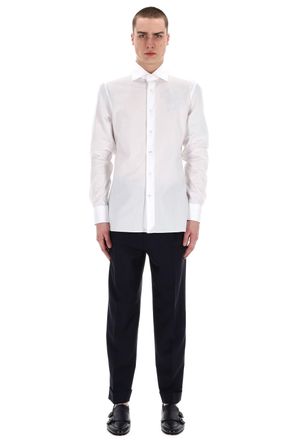 Ermenegildo Zegna Trofeo Knitted Cotton Shirt