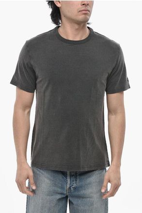 MC2 Saint Barth Solid-Color Crewneck T-Shirt With Embroidered Logo size Xxl