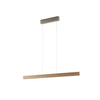Lucande Lucande L&aacute;mpara Colgante annetta En Marr&oacute;n De Madera