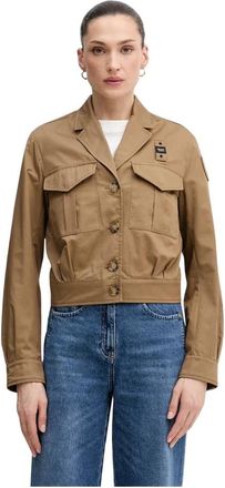 Blauer Clement Jacket - Dames - Zomerjassen - Beige - XS - Katoen - Jassen