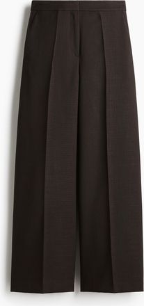 H&M Weite elegante Hose - Brown