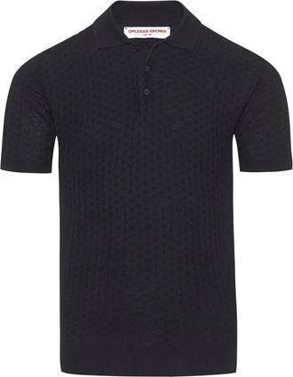 Orlebar Brown Polo Burnham - Blu