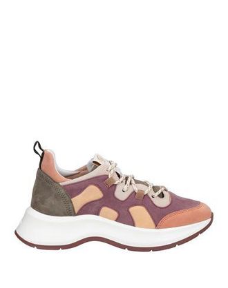 スニーカー HOGAN SNEAKERS BROWN - ROSA Luxury sneakers for women - Hogan pink and gold sneakers