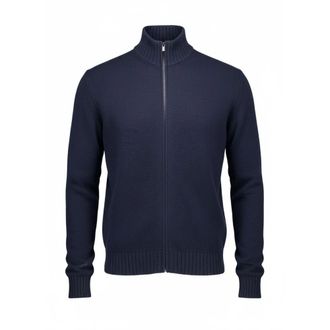 FILIPPO DE LAURENTIIS C&aacute;rdigan con Cremallera Completa - Knitwear - Hombre - Azul - 3XL
