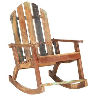vidaXL Mecedora De Jard&iacute;n De Madera Maciza Reciclada Vidaxl