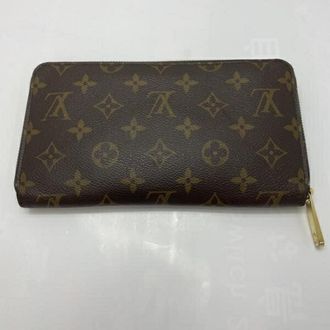 Louis Vuitton Brown Monogram Long Wallet (Bi-Fold) (Pre-Owned)