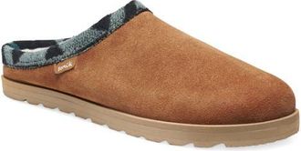 Sanuk Yoga Cloud Lounger Slipper in Tan Suede at Nordstrom, Size 10
