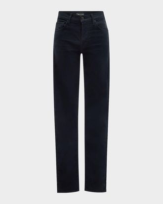 Tom Ford Men & apos;s Moleskin Slim-Fit Jeans