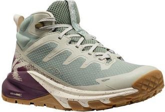 Keen Targhee Apex Mid Waterproof Hiking Boot in Lily Pad/Fig at Nordstrom, Size 10.5