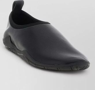 Jil Sander technical fabric slip-on sneakers