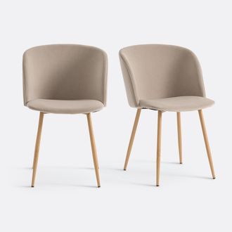 La Redoute Interieurs Set van 2 tafelfauteuils Lavergne