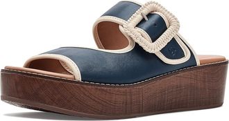 Gentle Souls Vadylin Womens Dress Sandals Navy Leather : 6.5 M