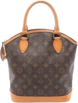 Louis Vuitton Pre-owned Handbags, female, Brown, Size: ONE SIZE Pre-owned Vintage Canvas Handbag