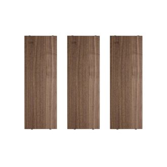 String Furniture String - Regalboden 58 x 20 cm (3er-Pack), Walnuss
