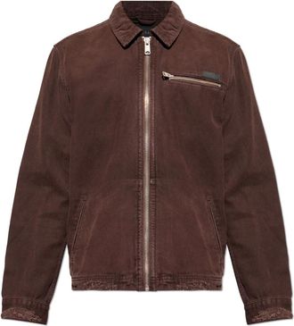 AllSaints Rothwell Jacket - Heren - Zomerjassen - Bruin - XS - Katoen - Jassen