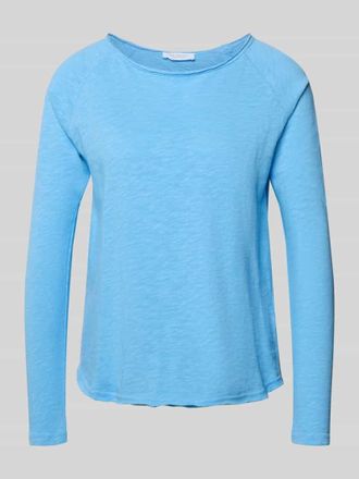 Rich & Royal Longsleeve mit Rundhalsausschnitt in Hellblau, Gr&ouml;&szlig;e XL