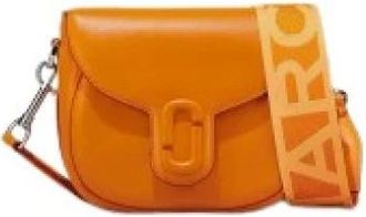 Marc Jacobs Tassen, Dames, Oranje, ONE Size, Leer, J Marc Small Saddle Bag
