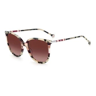 Carolina Herrera Sunglasses, female, Brown, 55 MM, Cat Eye Sunglasses