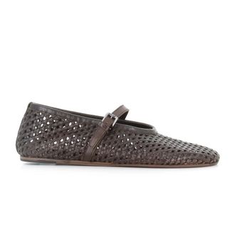 Pantanetti Ballerinas, female, Brown, Size: 8 1/2 US Pantanetti Brown