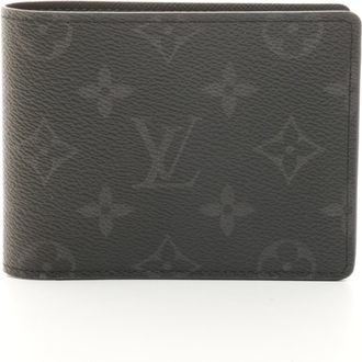 Louis Vuitton Monogram Eclipse Black Monogram Eclipse Wallet (Bi-Fold) (Pre-Owned)