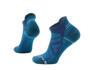 Smartwool Hike Light Cushion Low Ankle Socks Womens Crew Cut Socks Shoes Twilight Blue : LG (Womens Shoe 10-12.5), Merino/Mesh/Nylon