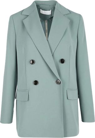 BOSS JOCALUTA blazer met dubbele rij knopen - Groen