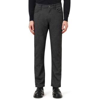 34 Heritage Courage Stretch Straight Leg Pants in Charcoal Fancy at Nordstrom Rack, Size 30 X 32