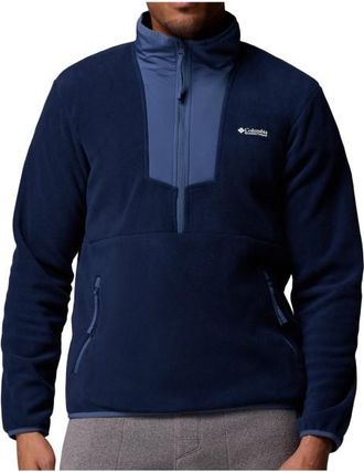 Columbia Sequoia Grove Half Zip Fleece Fleecepullover für Herren | blau